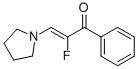 2-PROPEN-1-ONE,2-FLUORO-1-PHENYL-3-(PYRROLIDIN-1-YL)-,(Z)-