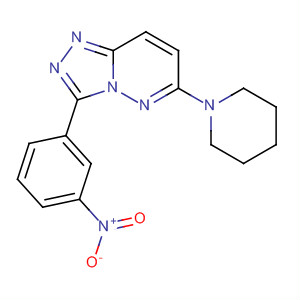 1,2,4-Triazolo[4,3-b]pyridazine, 3-(3-nitrophenyl)-6-(1-piperidinyl)-