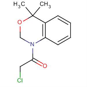 2H-3,1-Benzoxazine, 1-(chloroacetyl)-1,4-dihydro-4,4-dimethyl-