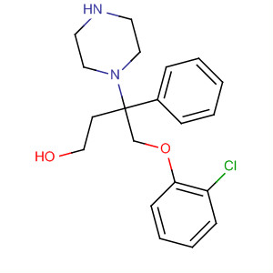1-Piperazinepropanol, a-[(2-chlorophenoxy)methyl]-4-phenyl-