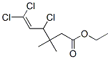 ethyl 4,6,6-trichloro-3,3-dimethyl-hex-5-enoate