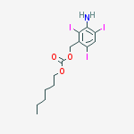 (3-amino-2,4,6-triiodophenyl)methyl Hexyl Carbonate