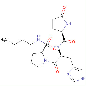 L-Prolinamide, 5-oxo-L-prolyl-L-histidyl-N-butyl-