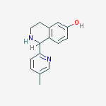 1,2,3,4-TETRAHYDRO-1-(5-METHYL-2-PYRIDINYL)-6-ISOQUINOLINOL