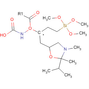 Carbamic acid, [3-(trimethoxysilyl)propyl]-,[2,3-dimethyl-2-(1-methylethyl)-5-oxazolidinyl]methyl ester