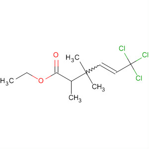 4-Hexenoic acid, 6,6,6-trichloro-2,3,3-trimethyl-, ethyl ester