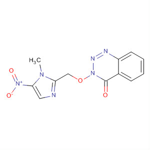 1,2,3-Benzotriazin-4(3H)-one,3-[(1-methyl-5-nitro-1H-imidazol-2-yl)methoxy]-