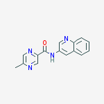 PYRAZINECARBOXAMIDE,5-METHYL-N-3-QUINOLINYL-