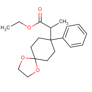 1,4-Dioxaspiro[4.5]decane-8-propanoic acid, 8-phenyl-, ethyl ester