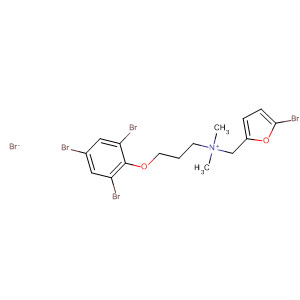 2-Furanmethanaminium,5-bromo-N,N-dimethyl-N-[3-(2,4,6-tribromophenoxy)propyl]-, bromide