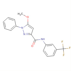 1H-Pyrazole-3-carboxamide,5-methoxy-1-phenyl-N-[3-(trifluoromethyl)phenyl]-