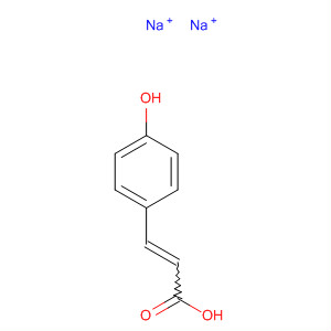 2-Propenoic acid, 3-(4-hydroxyphenyl)-, disodium salt
