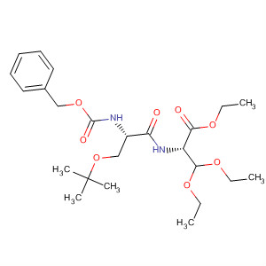 Serine,N-[O-(1,1-dimethylethyl)-N-[(phenylmethoxy)carbonyl]-L-seryl]-3-ethoxy-O-ethyl-, ethyl ester