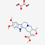 METHYL (3SS,19A,20A)-16,17-DIDEHYDRO-10,11-DIMETHOXY-19-METHYLOXAYOHIMBAN-16-CARBOXYLATE,OXALATE (1:1)