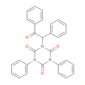 1,3,5-Triazine-2,4,6(1H,3H,5H)-trione,1-(2-oxo-1,2-diphenylethyl)-3,5-diphenyl-