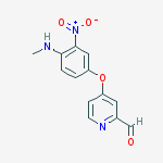 2-Pyridinecarboxaldehyde, 4-[4-(methylamino)-3-nitrophenoxy]-