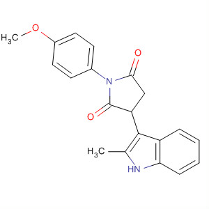 2,5-Pyrrolidinedione, 1-(4-methoxyphenyl)-3-(2-methyl-1H-indol-3-yl)-