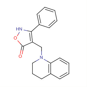 5(2H)-Isoxazolone, 4-[(3,4-dihydro-1(2H)-quinolinyl)methyl]-3-phenyl-