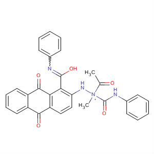 1-Anthracenecarboximidic acid, 9,10-dihydro-9,10-dioxo-N-phenyl-,1,2-dimethyl-2-[(phenylamino)carbonyl]hydrazide
