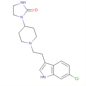 2-Imidazolidinone, 1-[1-[2-(6-chloro-1H-indol-3-yl)ethyl]-4-piperidinyl]-