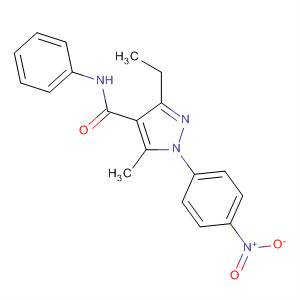 1H-Pyrazole-4-carboxamide,3-ethyl-5-methyl-1-(4-nitrophenyl)-N-phenyl-