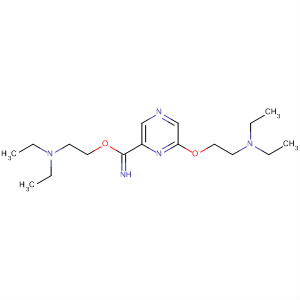 Pyrazinecarboximidic acid, 6-[2-(diethylamino)ethoxy]-,2-(diethylamino)ethyl ester