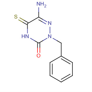 1,2,4-Triazin-3(2H)-one,6-amino-4,5-dihydro-2-(phenylmethyl)-5-thioxo-