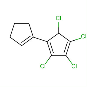 1,3-Cyclopentadiene, 2,3,4,5-tetrachloro-1-(1-cyclopenten-1-yl)-