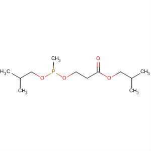Propanoic acid, 3-[[methyl(2-methylpropoxy)phosphinyl]oxy]-,2-methylpropyl ester