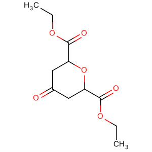 2H-Pyran-2,6-dicarboxylic acid, tetrahydro-4-oxo-, diethyl ester