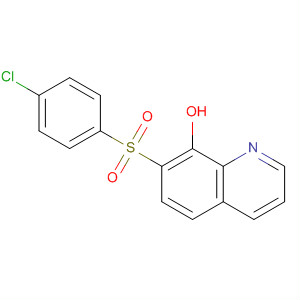 8-Quinolinol, 7-[(4-chlorophenyl)sulfonyl]-
