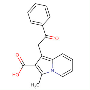2-Indolizinecarboxylic acid, 3-methyl-1-(2-oxo-2-phenylethyl)-