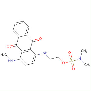 Sulfamic acid, dimethyl-,2-[[9,10-dihydro-4-(methylamino)-9,10-dioxo-1-anthracenyl]amino]ethylester