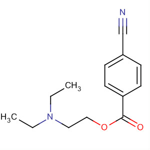 Benzoic acid, 4-cyano-, 2-(diethylamino)ethyl ester