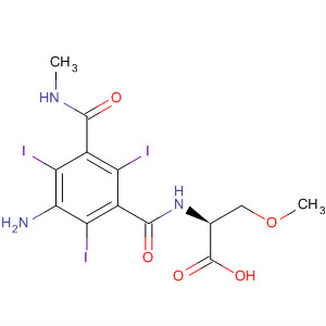 Serine,N-[3-amino-2,4,6-triiodo-5-[(methylamino)carbonyl]benzoyl]-O-methyl-