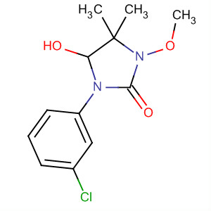 2-Imidazolidinone,1-(3-chlorophenyl)-5-hydroxy-3-methoxy-4,4-dimethyl-