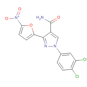 1H-Pyrazole-4-carboxamide,1-(3,4-dichlorophenyl)-3-(5-nitro-2-furanyl)-