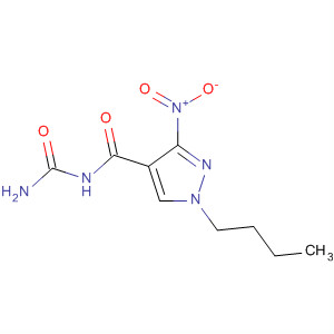 1H-Pyrazole-4-carboxamide, N-(aminocarbonyl)-1-butyl-3-nitro-