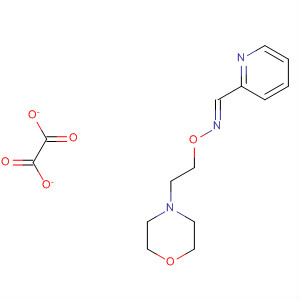 2-Pyridinecarboxaldehyde, O-[2-(4-morpholinyl)ethyl]oxime, (E)-,ethanedioate (1:1)