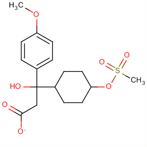 Cyclohexanemethanol, 1-(4-methoxyphenyl)-4-[(methylsulfonyl)oxy]-,acetate, cis-