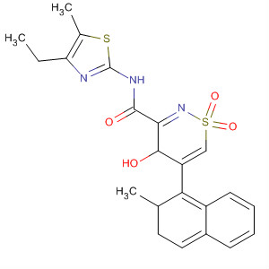 2H-Naphtho[2,1-e]-1,2-thiazine-3-carboxamide,N-(4-ethyl-5-methyl-2-thiazolyl)-4-hydroxy-2-methyl-, 1,1-dioxide