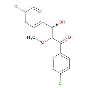 2-Propen-1-one, 1,3-bis(4-chlorophenyl)-3-hydroxy-2-methoxy-