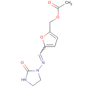 2-Imidazolidinone, 1-[[[5-[(acetyloxy)methyl]-2-furanyl]methylene]amino]-