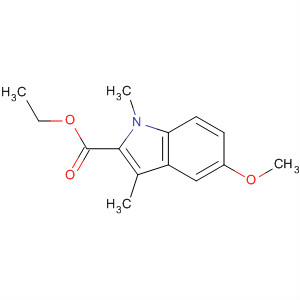 1H-Indole-2-carboxylic acid, 5-methoxy-1,3-dimethyl-, ethyl ester