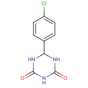 1,3,5-Triazine-2,4(1H,3H)-dione, 6-(4-chlorophenyl)dihydro-