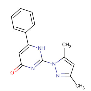 4(1H)-Pyrimidinone, 2-(3,5-dimethyl-1H-pyrazol-1-yl)-6-phenyl-