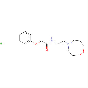 Acetamide,2-phenoxy-N-[2-(tetrahydro-2H-1,5-oxazocin-5(6H)-yl)ethyl]-,monohydrochloride
