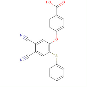 Benzoic acid, 4-[4,5-dicyano-2-(phenylthio)phenoxy]-