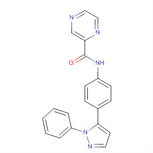 Pyrazinecarboxamide, N-[4-(1-phenyl-1H-pyrazol-5-yl)phenyl]-