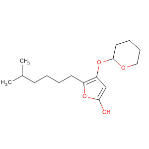 2-Furanol,tetrahydro-5-(5-methylhexyl)-4-[(tetrahydro-2H-pyran-2-yl)oxy]-